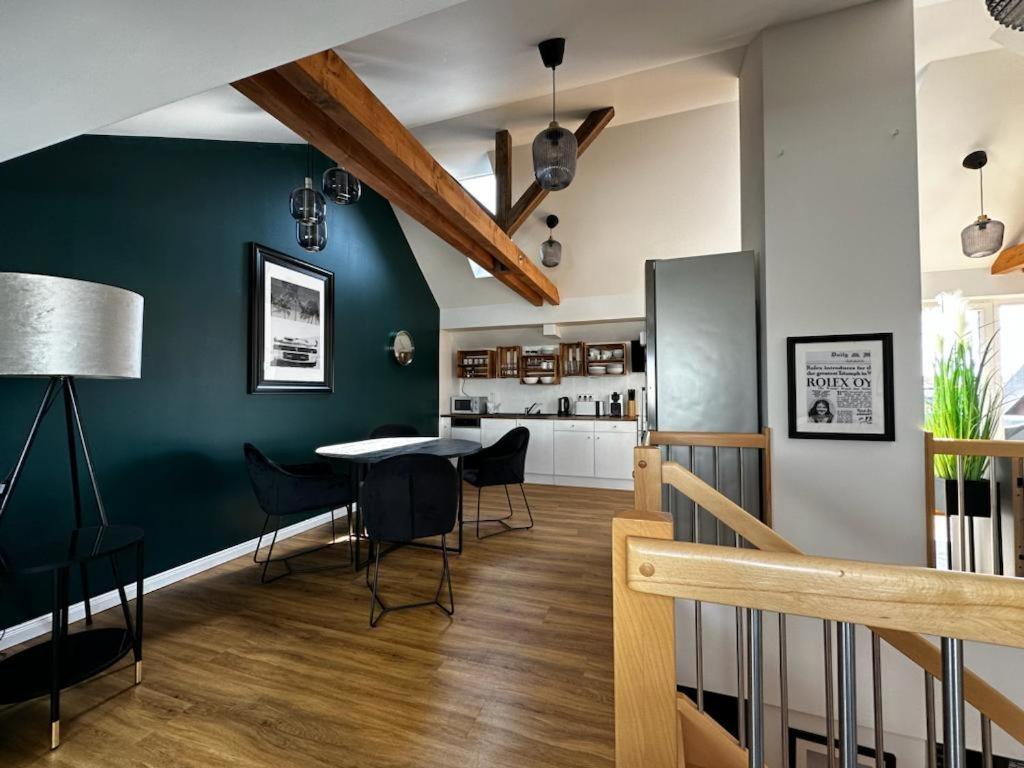 Nr 14 - Hochwertiges 3 Zimmer Maisonette Appartment Mit Grosszugigen Wohnbereich Und Balkon Lipcse Kültér fotó